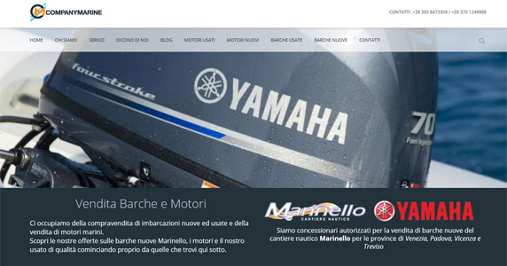 Realizzazione Sito Web WordPress CompanyMarine